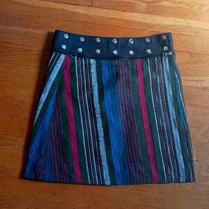 Zand of Amsterdam reversible, wrapskirt. Adjustable size S-L.